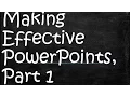 Effective PowerPoints Part 1 Common Mistakes and How to Avoid Them