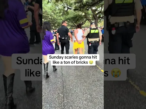 Absolutely brutal walk of shame 💀