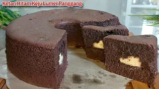 bolu ketan hitam keju lumer panggang enak banget pantesan seviral ini