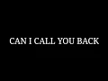 SHY Martin - Can Call You Back? (Lyrics)