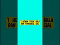 Lagu 7 hewan tolak bala dan penangkal sial #shorts