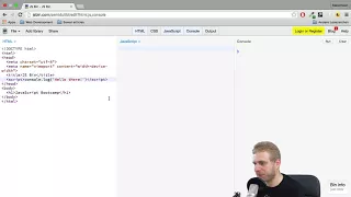 Accelerated JavaScript Training Using JavaScript - Inline HTML