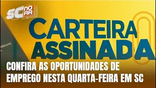 Confira as oportunidades de trabalho em SC