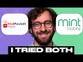 Red Pocket Mobile vs Mint Mobile Honest Review - Watch Before Using My Experience