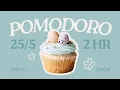 pomodoro focus timer cozy cafe music study with me