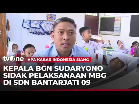 Kepala BGN Sidak Pelaksanaan MBG di Bogor