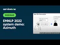 EMNLP 2022 System Demo - Azimuth Systematic Error Analysis for Text Classification