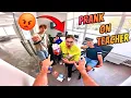 Download Lagu ESCAPING ANGRY TEACHER 15 (Funny ParkourPOV Chase) #prank #parkour #pov #funny #viral #best #memes 