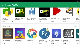 Qpython tutorial - 24 Installing Python For Android Updated