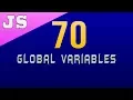 Global Variables in Javascript 70