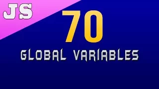 Global Variables in Javascript 70
