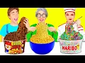 Download Lagu Me vs Grandma Cooking Challenge | Kitchen War by HAHANOM Challenge