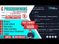 C Programming Full Basic Course in 1 Hour from Scratch with Live Coding Live Workshop recording