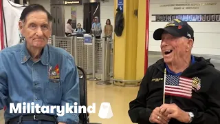 Veterans who witnessed Iwo Jima flag-raising reunite