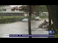 Watch menacing Manoa Stream flood neighborhood roads as TS Lala hits Honolulu
