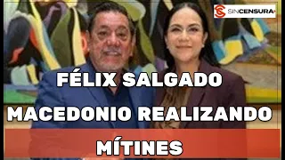 FELICITO a SALGADO MACEDONIO por TRABAJAR en TERRITORIO y COMBATIR la DESINFORMACIÓN