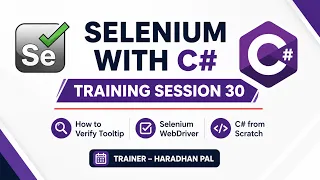 How to Verify Tooltip - Selenium WebDriver with C Training