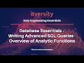 Database Essentials - Writing Advanced SQL Queries