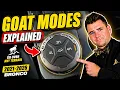 Ford Bronco GOAT Modes Explained 2021-2026 - What Each Mode Does