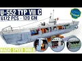 Download Lagu 6172pcs / 120cm - Biggest \u0026 Most Detailed U-Boat Ever - German U-552 - Panlos 628011