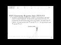 NYS Geometry Regents June 2018 question 33