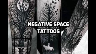 Negative Space Tattoos - Best Tattoos