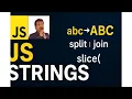 JavaScript String Methods Explained with Examples Beginner Guide