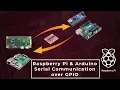 Raspberry Pi Arduino Serial Communication over GPIO with Python