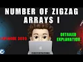 Number of ZigZag Arrays I Brute Force Better Optimal Leetcode 3699 codestorywithMIK
