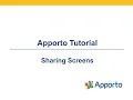 Student Tutorial Sharing Screens