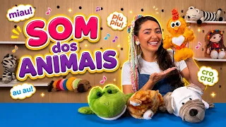 Venha com a Profª Sara descobrir os sons dos animais cantando, brincando e se divertindo! 