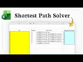 How to Solve the Traveling Salesman Problem in Excel with Solver