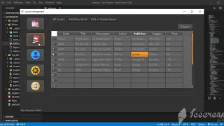 Library Management App using Python