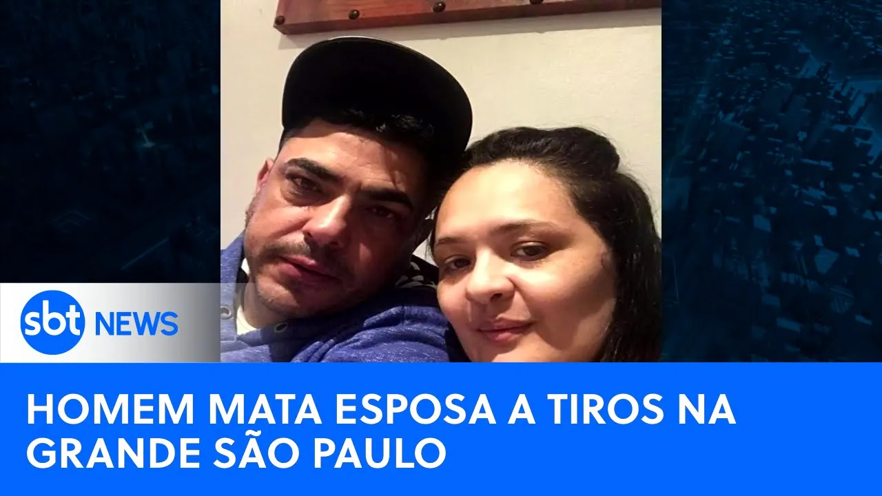 Homem mata esposa a tiros e deixa filho ferido na Grande São Paulo | #SBTNewsnaTV (03/10/23)