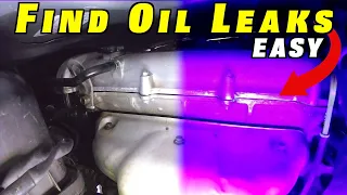 How To Find Engine Oil Leaks In Your Car ~ Fast and Easy