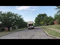 Irving Solid Waste Services Mack LEU Heil Rear End Loader Garbage Truck Part 4