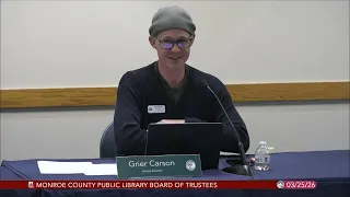 MCPL Board of Trustees March 25 2026
