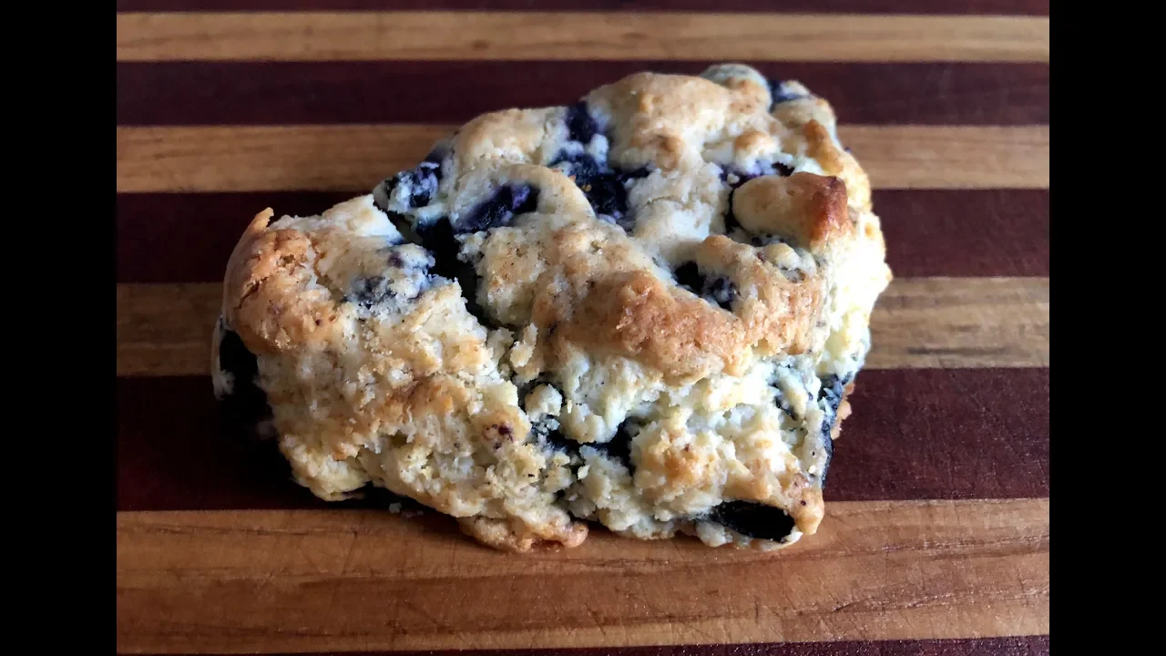 Lemon Blueberry Scones - You Suck at Cooking (episode 78)