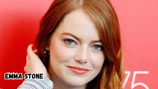 Emma Stone Bikini Lingerie Bra Panties Sheer Lace Robe Nightwear
