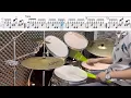 Falling for You (Phae Thang) - LABANOON Drum Cover by Kru Jean | Drum Sheet (Easy Version)