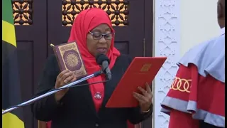 President Samia Suluhu Hassan Swearing In Ceremony Live In Tanzania 3rd November 2025 