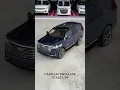 Blue Cadillac Escalade Diecast Metal Car