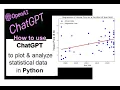 ChatGPT for Python statistical plotting and analysis of House Price Trend Example