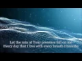 Rain Of Your Presence HD Lyrics Video By Bishop Clarence E McClendon