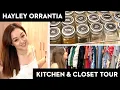 The Goldbergs Star Hayley Orrantia Gives Us A Tour Of Her Organized Kitchen and Closet GH