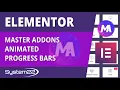 Elementor Master Addons Animated Progress Bars