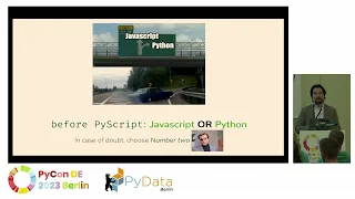 Valerio Maggio Actionable Machine Learning in the Browser with PyScript