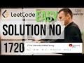 LEETCODE SOLUTION 1720 Decode XoRed Array Leetcode for BEGINNERS EASY Javascript CODING