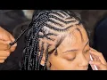 Trendy Boho Tetris Fulani Braids Tutorial BEGINNER FRIENDLY BraidsByTyTi