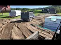 On Site Up Against a Time Frame House is Here Part 4